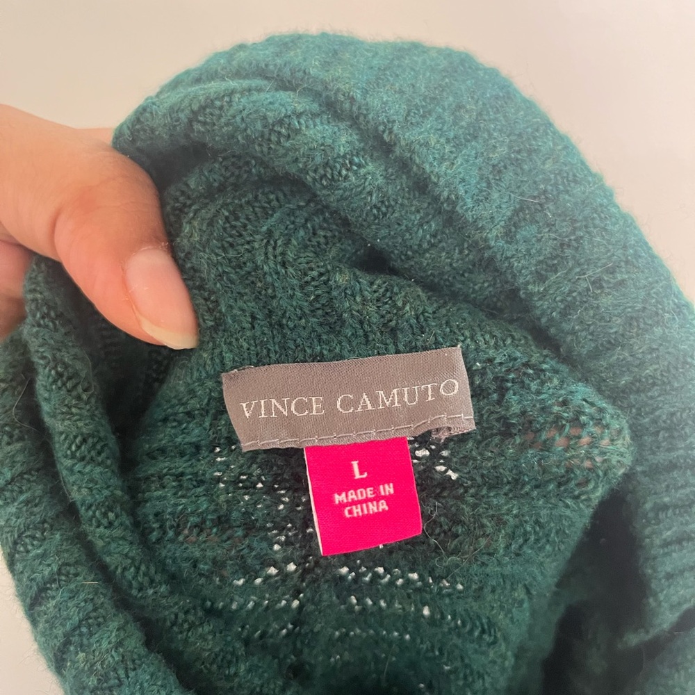 Vince Camuto Dark Green Turtleneck Sweater - Picture 6 of 6